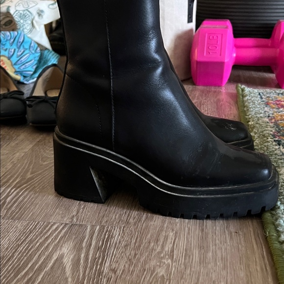 Steve Madden Shoes - Steve Madden Black Chunky Platform Ankle Boots